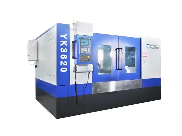 एक उच्च-सटीक ऊर्ध्वाधर ऊर्ध्वाधर सीएनसी हॉबर के साथ बड़े गियर निर्माण चुनौतियों को हल करना